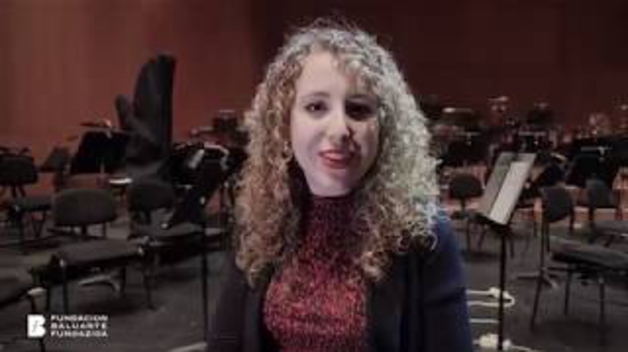 Alicia Álvarez Lorduy, violista en la Gustav Mahler Jugendorchester