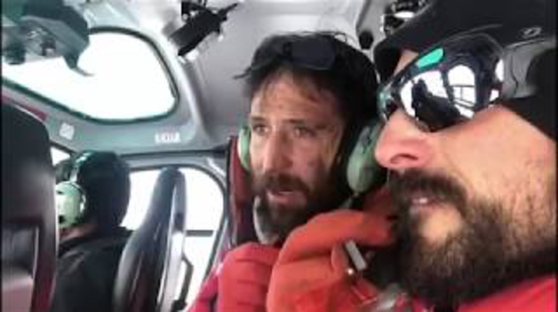Rescate en el Nanga Parbat tomadas por el equipo de Alex Txikon