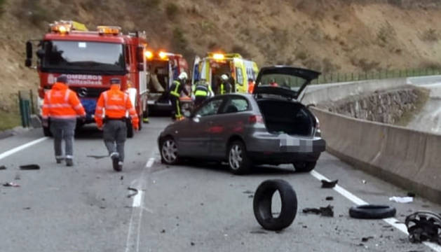 Muere Un Motorista En Un Accidente En La Na 40 En El Pantano De Itoiz Noticias De Navarra En Diario De Navarra