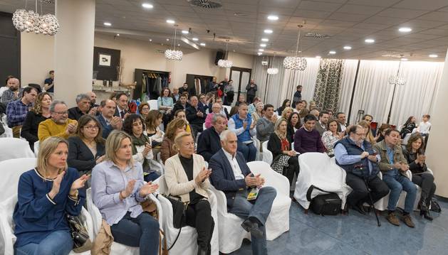 Parte de los asistentes a la presentación oficial de las XXV Jornadas de la Verdura de Tudela.