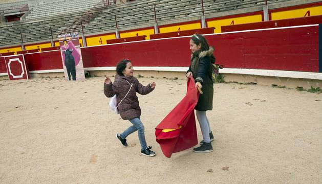 Visita a la plaza de toros de Pamplona