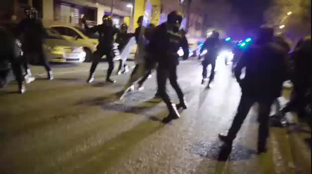 Tensión en Vallecas por la muerte de un vecino