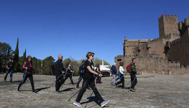 'Esquiando' en Tierras de Javier