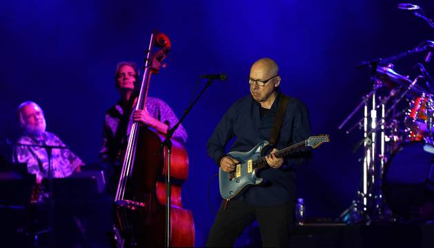 Mark Knopfler, en el Navarra Arena
