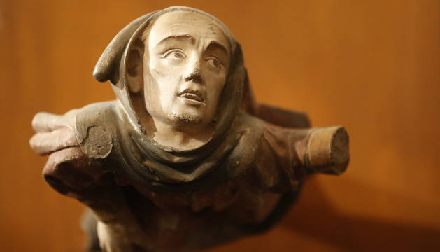 El oído. 'Ménsula' del Palacio Real de Olite
