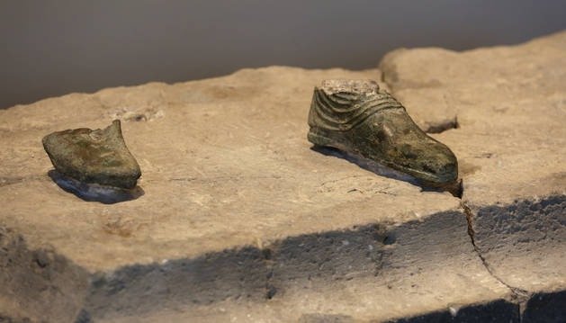 Foto de 'Escultura en bronce. Santacara' Época romana. Siglo I d. C. Procedencia: Santacara (Civitas Cara)