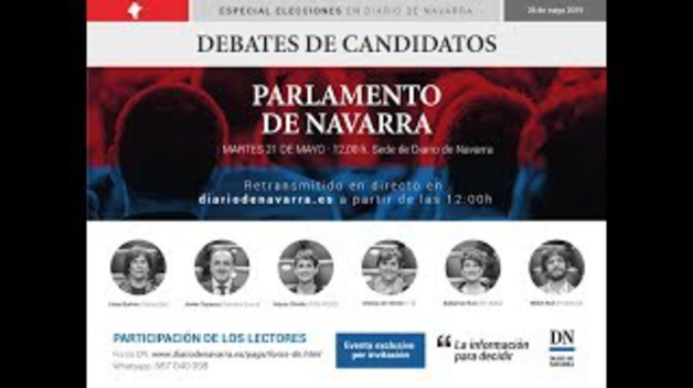 Vídeo del debate de candidatos a la Presidencia de Navarra