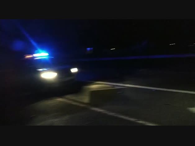 Aparatoso accidente en la Autovía de la Barranca