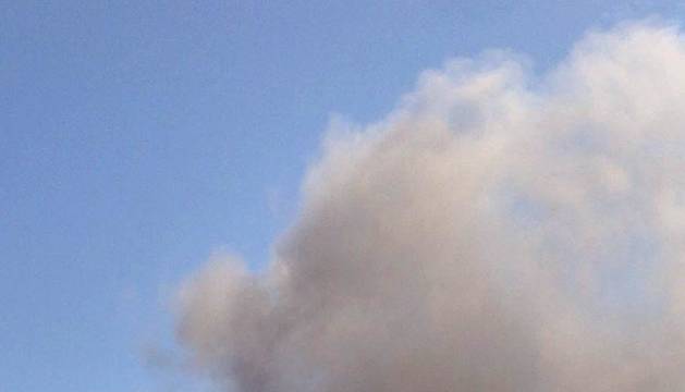 Incendio en las cocinas del Club de Tenis Pamplona