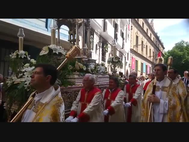 Procesión del Corpus Christi en Pamplona