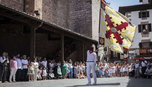 Fotos de las fiestas y el baile del Trapatan de Santesteban