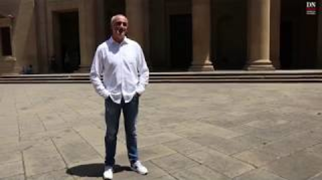 Vermú presanferminero con Jesús Garísoain