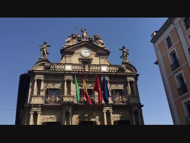PETA y AnimaNaturalis protestan en Pamplona