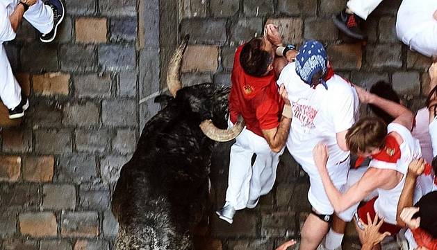 Encierros de 2019 | Fotos del segundo encierro del año pasado, rápido y limpio