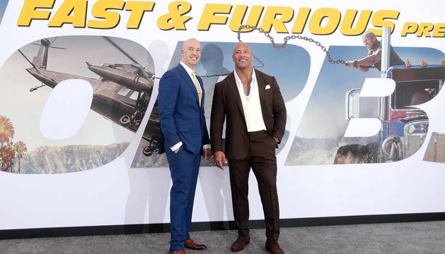 Estreno de 'Hobbs and Shaw' en Los Ángeles