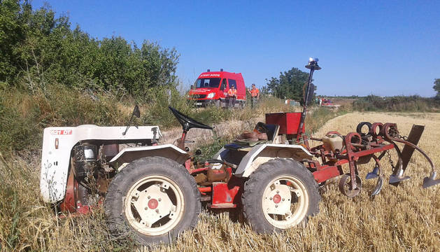 Fallece un agricultor en un accidente en Tulebras
