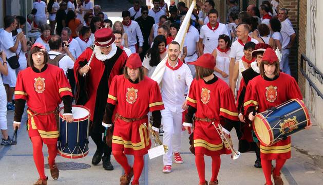 Fotos de vísperas de fiestas de Estella de 2019