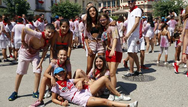 El club ciclista inicia las fiestas de Arguedas