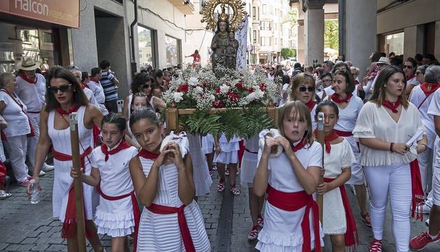 Galería de la procesión de fiestas de Estella 2019