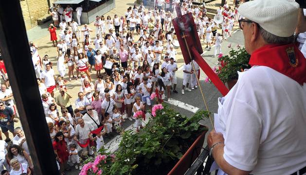 Todas las fotos del cohete de fiestas de San Martín de Unx 2019 en Diario de Navarra