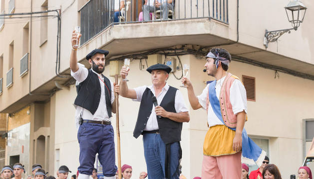 Foto de Jonathan Salvatierra (Rabadán), Javier Sola e Íñigo Bienzobas (Mayoral).