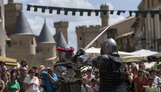Todas las fotos del inicio de las fiestas medievales de Olite