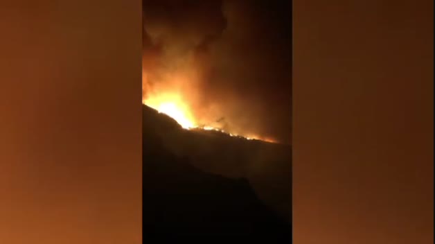 Un segundo incendio se desata en Gran Canaria