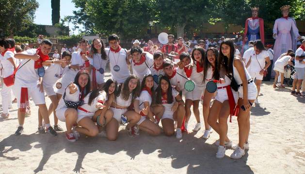 Fotos del cohete de fiestas de Monteagudo 2019
