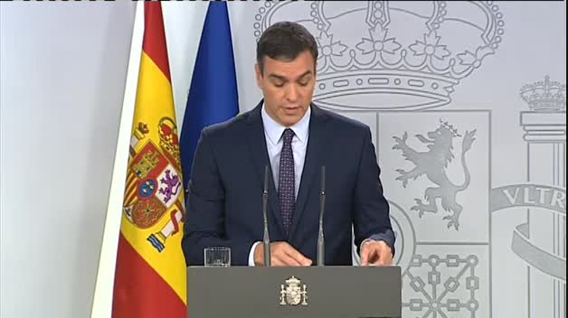 Sánchez: "El acatamiento significa su íntegro cumplimiento"