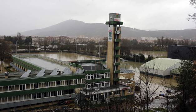 Las instalaciones de Amaya quedaron anegadas por el agua tras las últimas inundaciones.