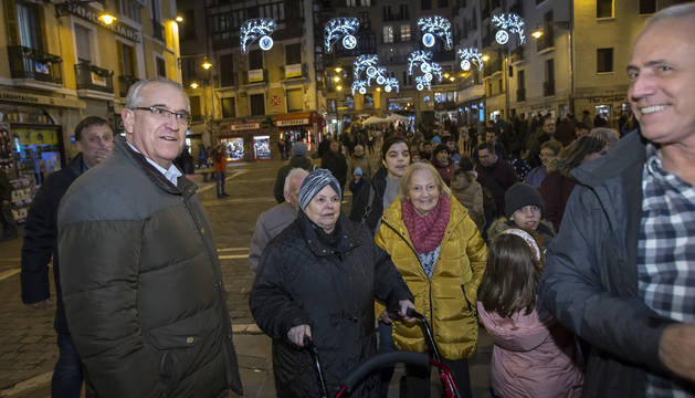 Todas las fotos de la vuelta en taxi de los internos de distintas residencias de Pamplona