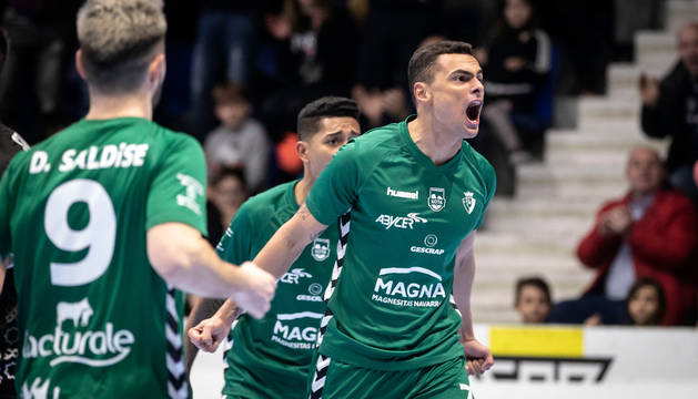 Foto de Mancuso celebrando un gol.