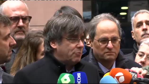 Puigdemont: "España no respeta las reglas del Estado de derecho europeo"