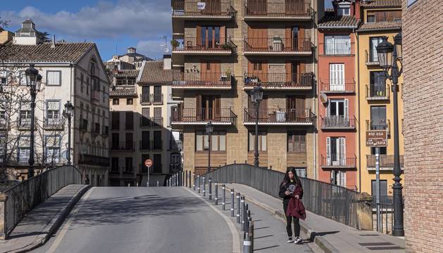 Puente del Azucarero de Estella, acceso al barrio monumental y zona más turística de la ciudad.