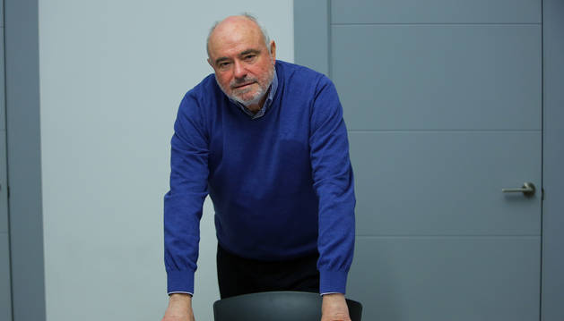 Foto de Joaquín Salanueva Etayo, decano del Colegio de Ingenieros de Caminos de Navarra.