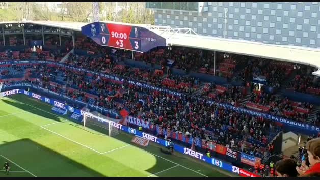 0-3 en contra... y El Sadar da una lección de orgullo