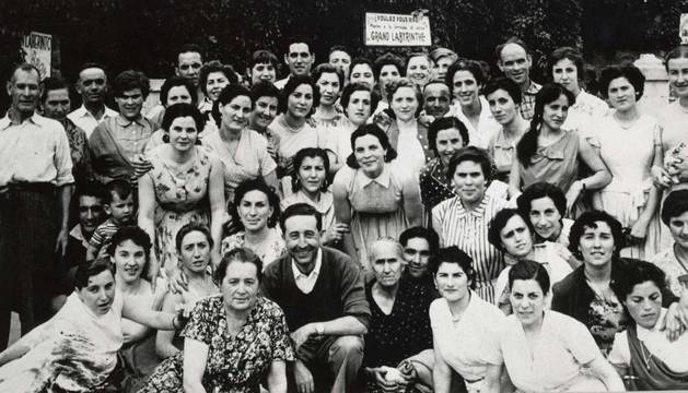 Fotos de la historia de la mujer en las primeras conserveras navarras