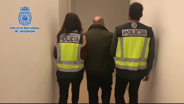 Vídeo de la detención del presunto autor de un crimen en Ciudad lineal