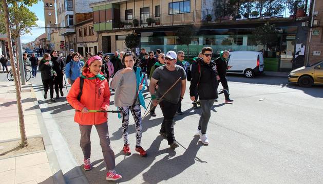 Fotos de la salida de la Javierada desde la Ribera