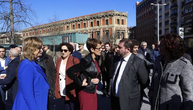 Imágenes del acto institucional de homenaje a las víctimas del terrorismo.