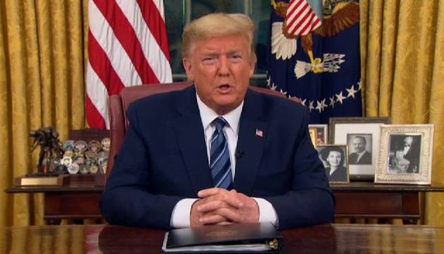 Vídeo | Trump cancela todos los vuelos procedentes de Europa