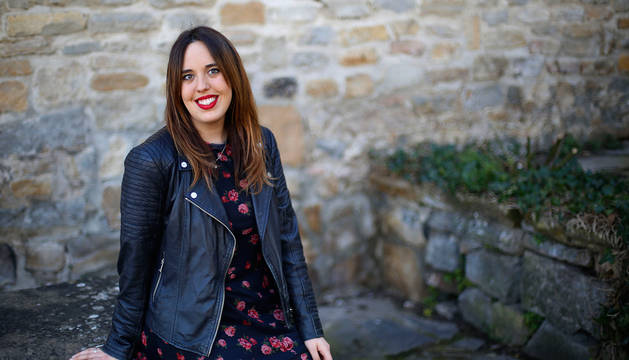 Saioa Cuenca, bioquímica, estudiante de Musicología y guitarra, y gerente de la Joven Orquesta de Pamplona.
