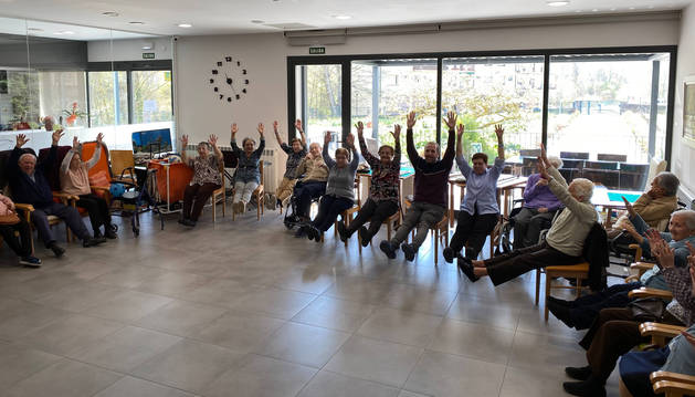 Vídeo de una de las actividades en la Residencia San Jerónimo de Estella