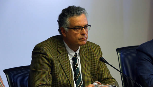 Rafael Sánchez Ostiz, médico geriatra y presidente de ANEA, en una comparecencia parlamentaria.