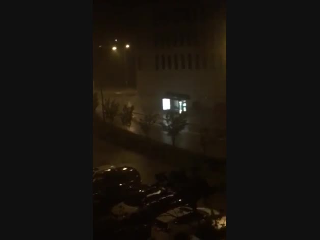 Vídeo: Tormenta en Mutilva