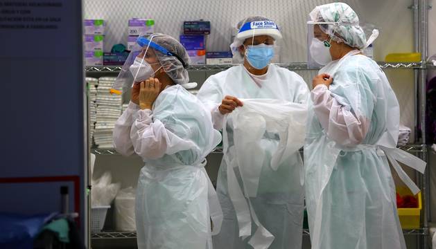 Reportaje sobre la UCI del CHN en tiempos del coronavirus.