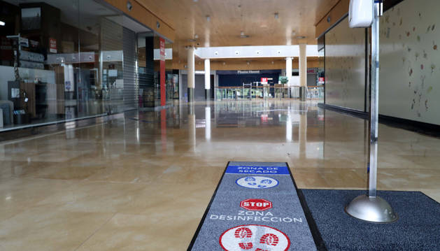 foto de El Centro Comercial Itaroa ha preparado sus instalaciones para la apertura en fase 2