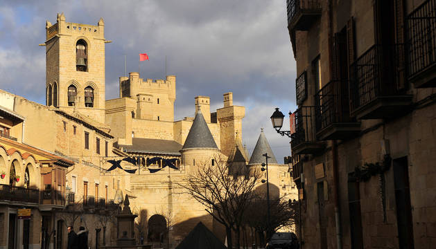 Foto del Palacio Real de Olite tiene previsto reabrir, con medidas de seguridad, dentro de dos semanas.