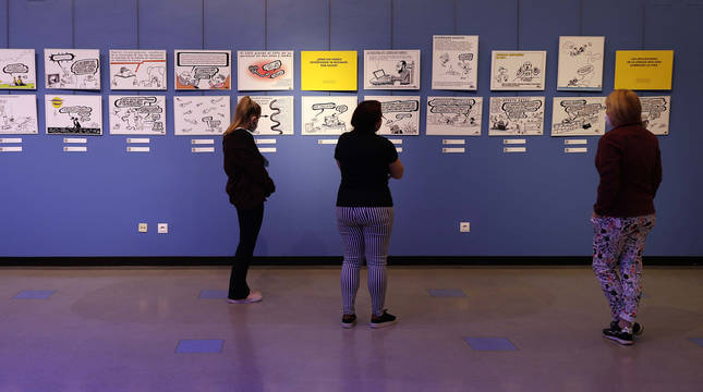La exposición permanecerá instalada en el Planetario de Pamplona hasta el 25 de agosto y podrá visitarse de martes a sábado.
