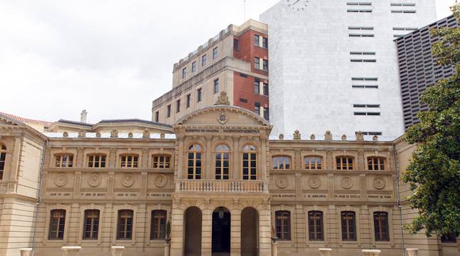 Fotos tras la rehabilitación del antiguo Archivo de Navarra